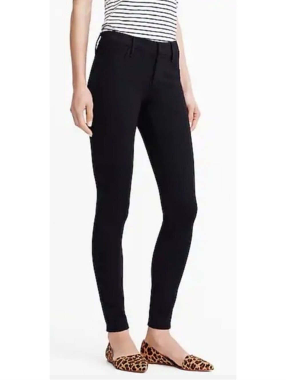 J.Crew Factory Gigi Pants In Black Size 2